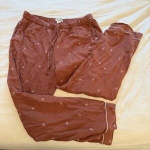 Madewell Pajama Pants with White Bows